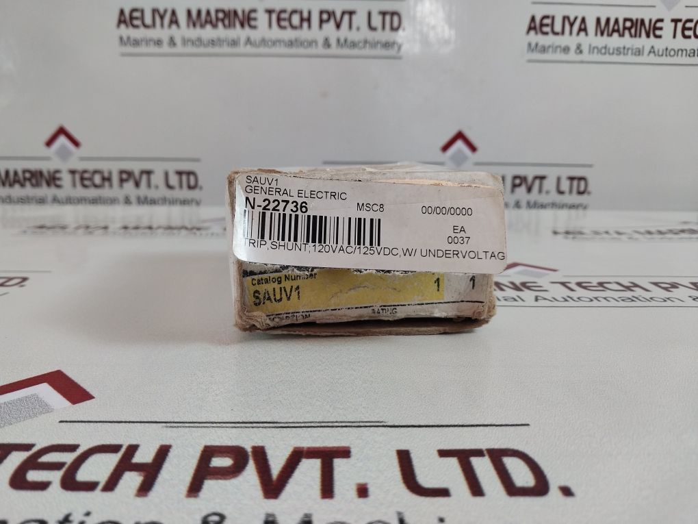 General Electric Sauv1 Circuit Breaker Undervoltage Release
