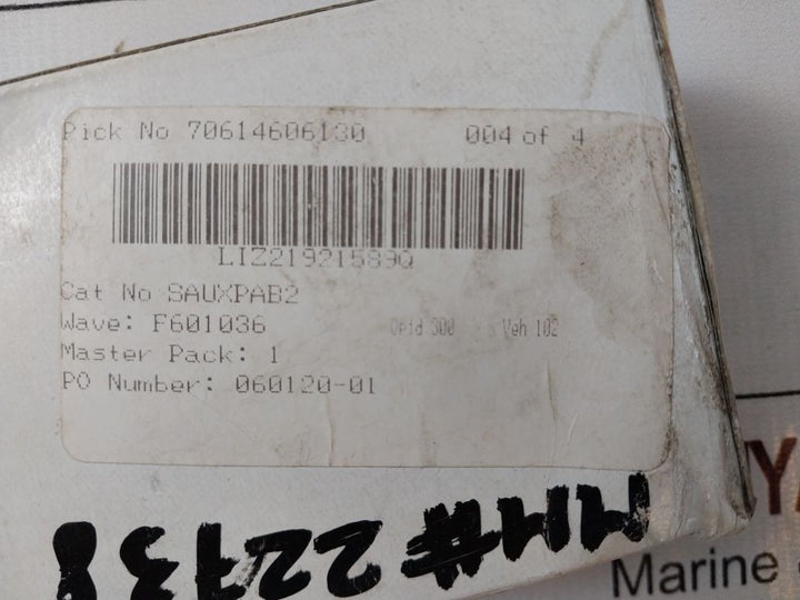 General Electric Sauxpab2 Auxiliary Switch