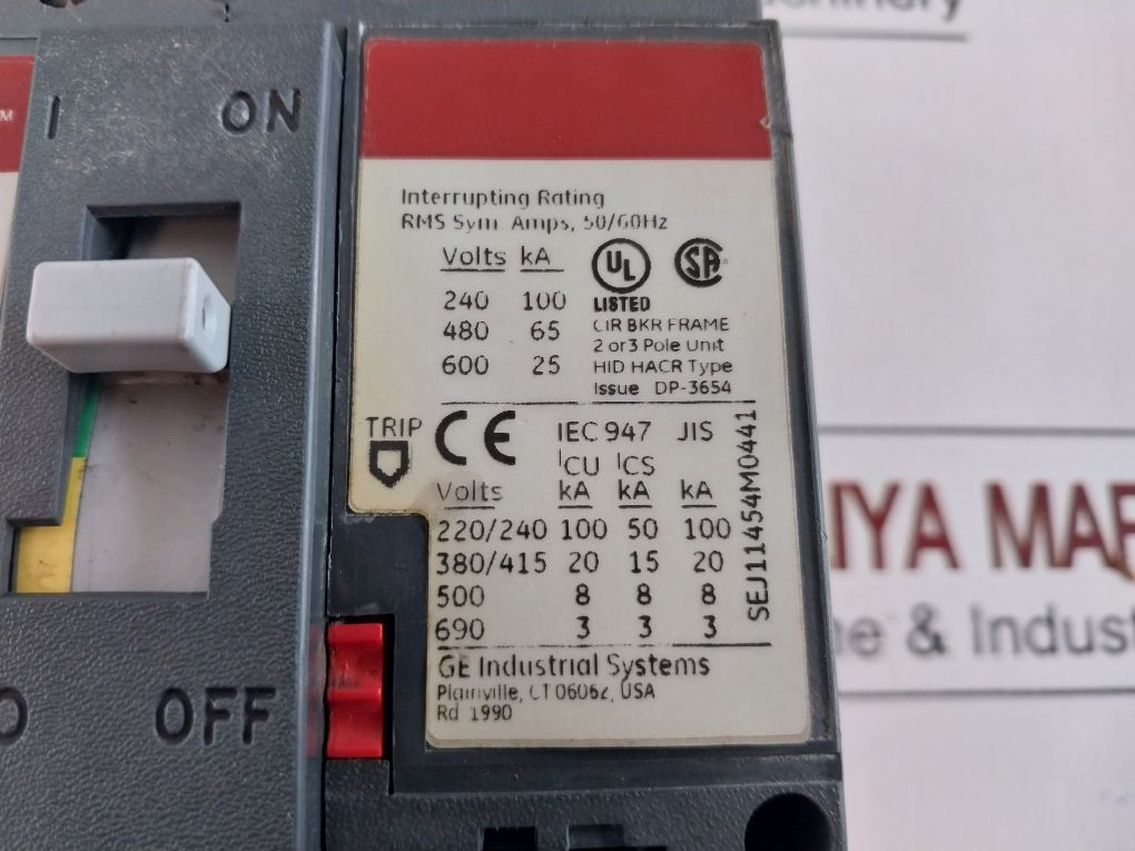 General Electric Sela36At0030 Circuit Breaker 30A