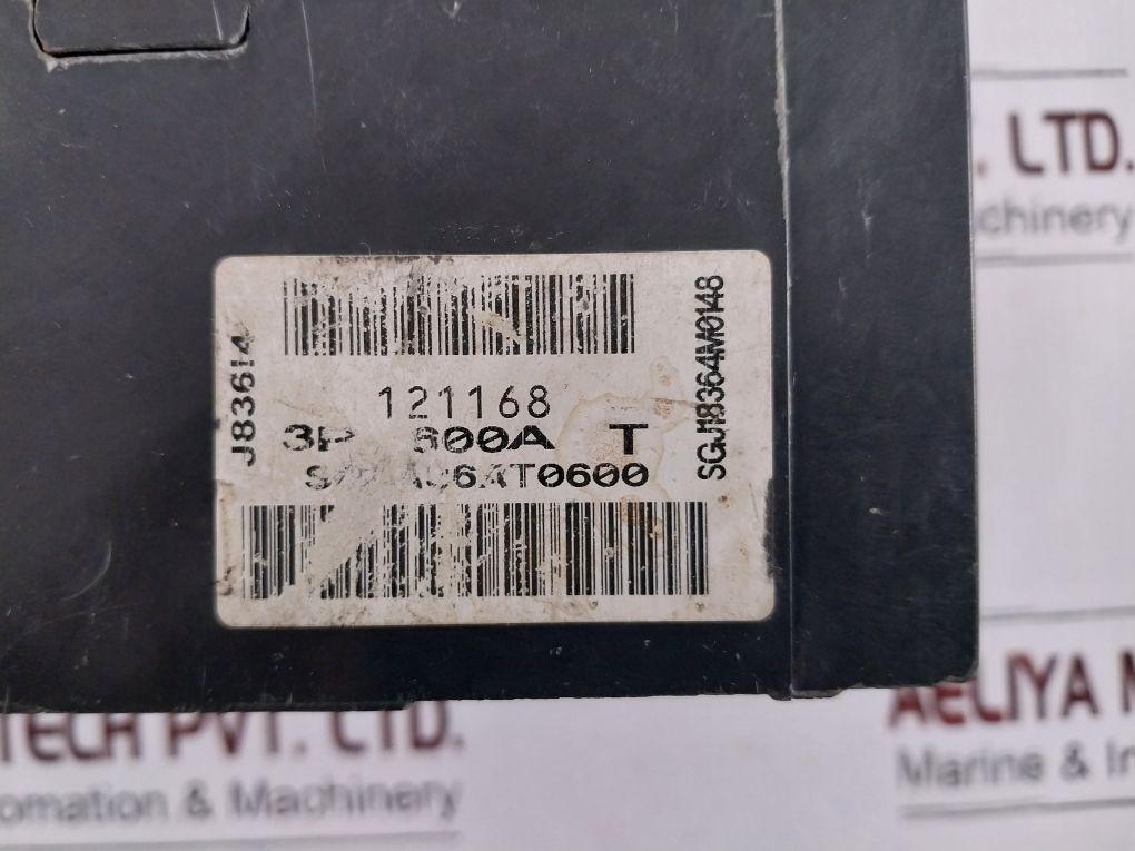General Electric Sgla36At0600 Current Limiting Circuit Breaker
