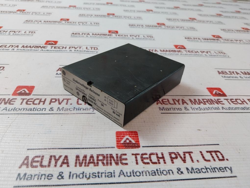 General Electric Spuv120Ac Undervoltage Release 3A 120Vac 50/60Hz