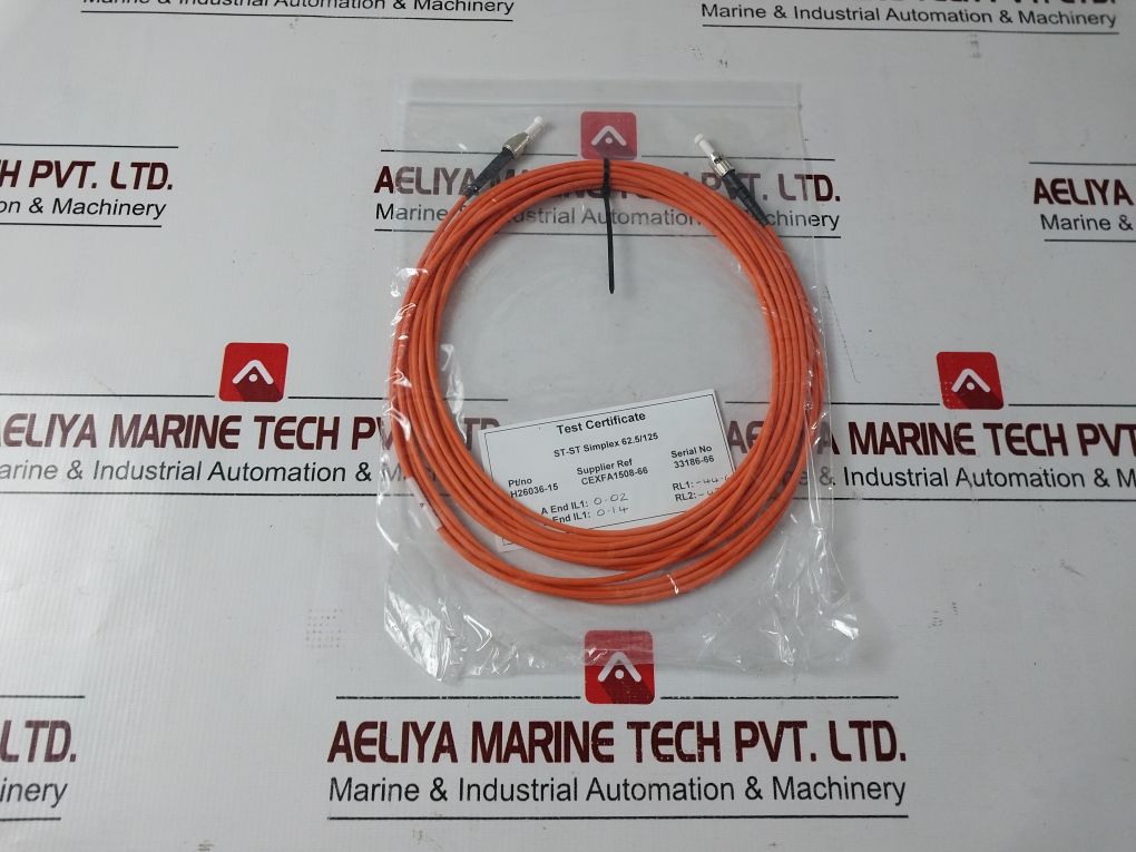 General Electric 110003065 Fibre Optic Cable St 6.6M St-st Simplex 62.5/125