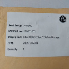 General Electric 110003065 Fibre Optic Cable St 6.6M St-st Simplex 62.5/125