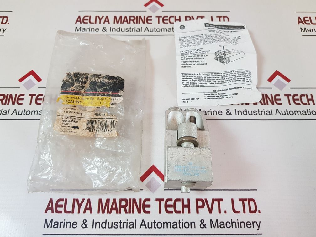 General Electric Tcal125 Mounting Lugs For K1200 Circuit Breaker
