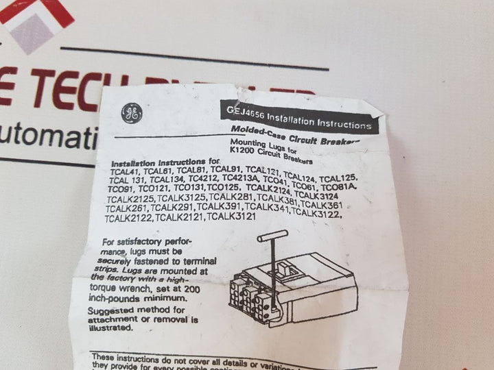 General Electric Tcal125 Circuit Breaker
