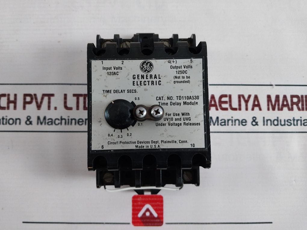 General Electric Td110A530 Time Delay Module