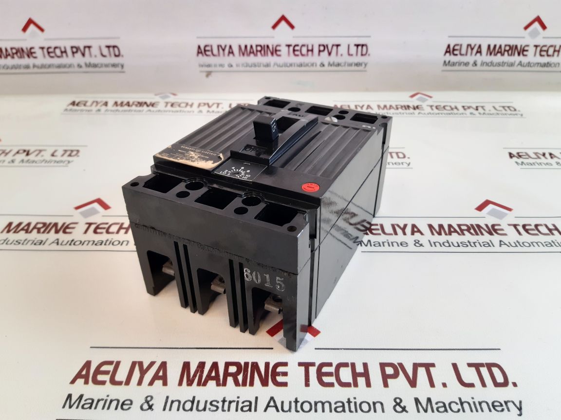 General Electric Tec36015 3-pole Tec Circuit Breaker 15A 600Vac