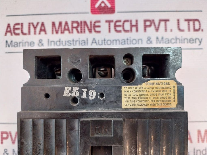 General Electric Tec36100 3 Pole Motor Circuit Protector