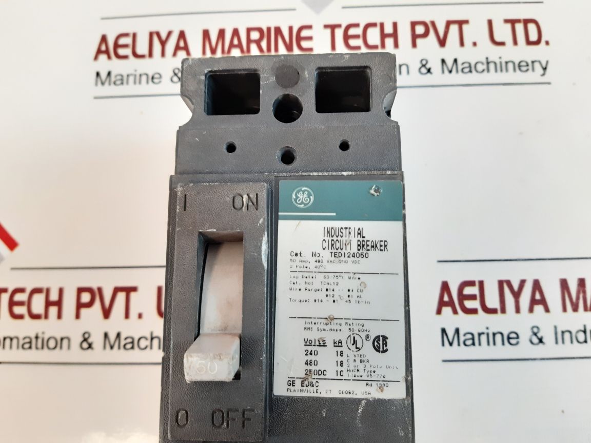 General Electric Ted124050 Circuit Breaker
