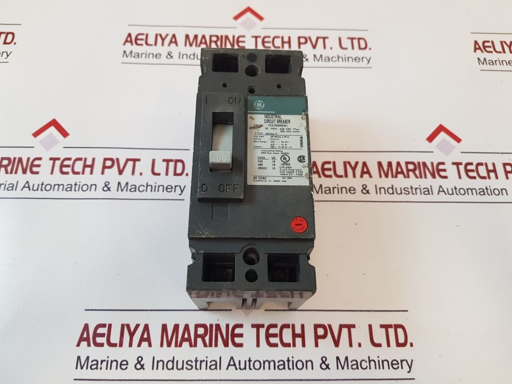 General Electric Ted124050Wl Circuit Breaker