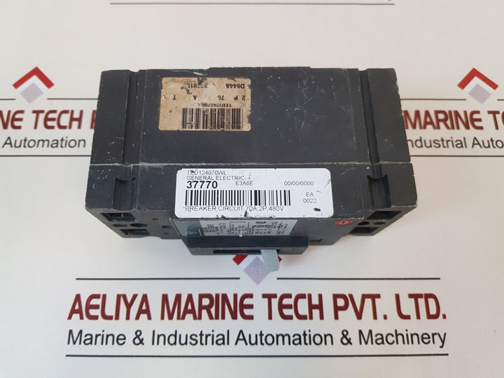 General Electric Ted124070Wl Industrial Circuit Breaker