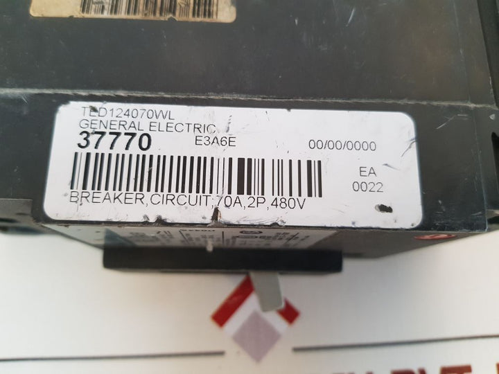 General Electric Ted124070Wl Industrial Circuit Breaker