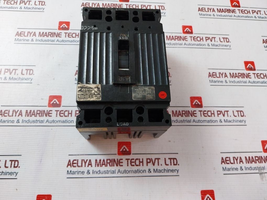 General Electric Ted1341 Circuit Breaker 480Vac 150A
