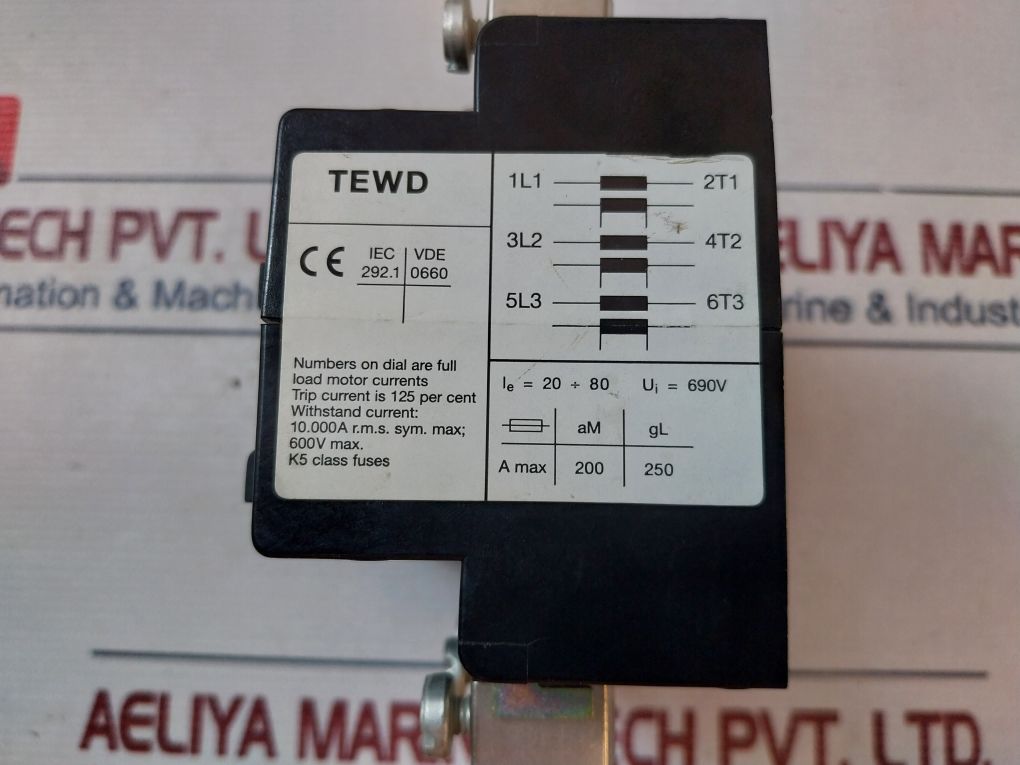 General Electric Tewd Circuit Breaker
