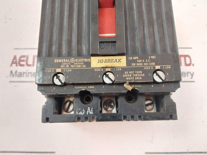General Electric Thef136M1100 Circuit Breaker