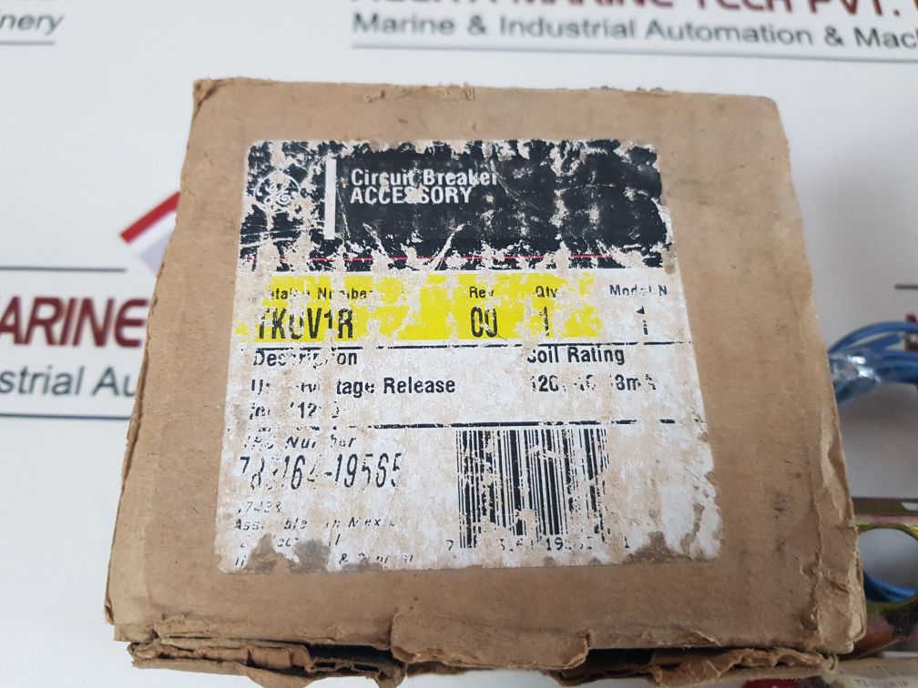 General Electric Tkuv1R Undervoltage Release