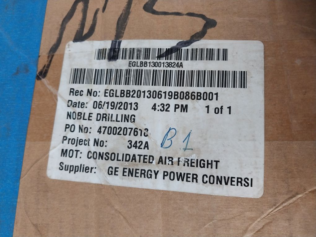 General Electric Ventilator Cabinet