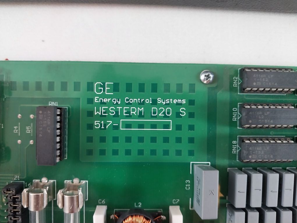 General Electric Wesdac D20 S Logic Panel Module 820-0154 Rev. 7