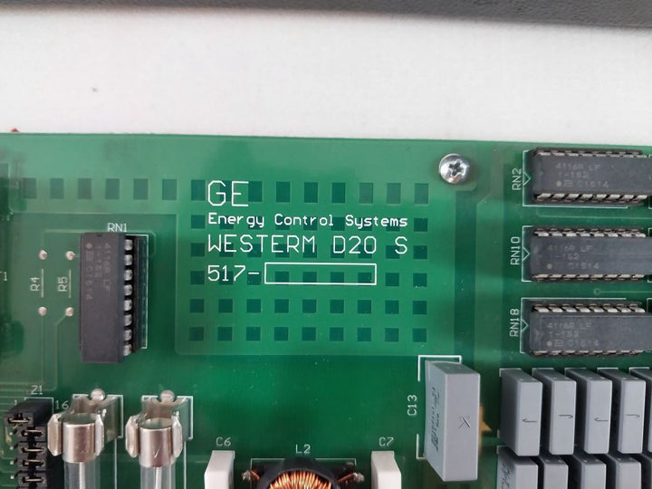 General Electric Wesdac D20 S Logic Panel Module 820-0154 Rev. 7