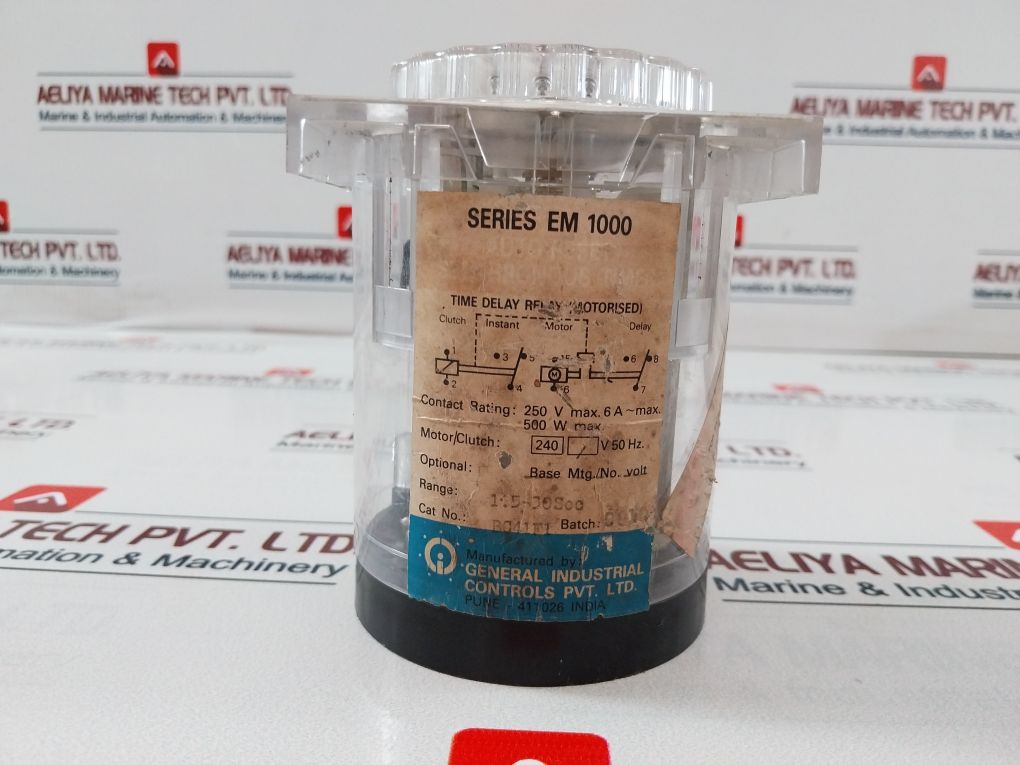 General Industrial Controls Bc41F1 Synchronous Timer 1.5-30 Sec