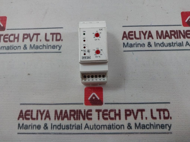 General Industrial Controls Mg53Bi Three Phase Monitoring Relay