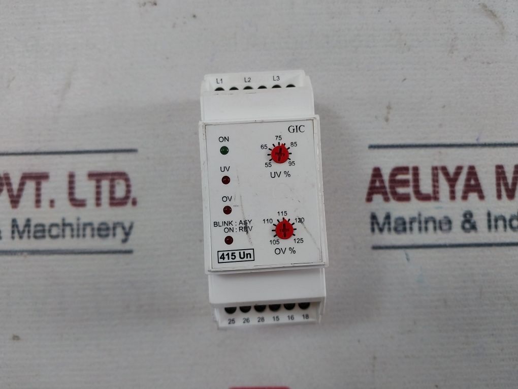 General Industrial Controls Mg53Bi Three Phase Monitoring Relay