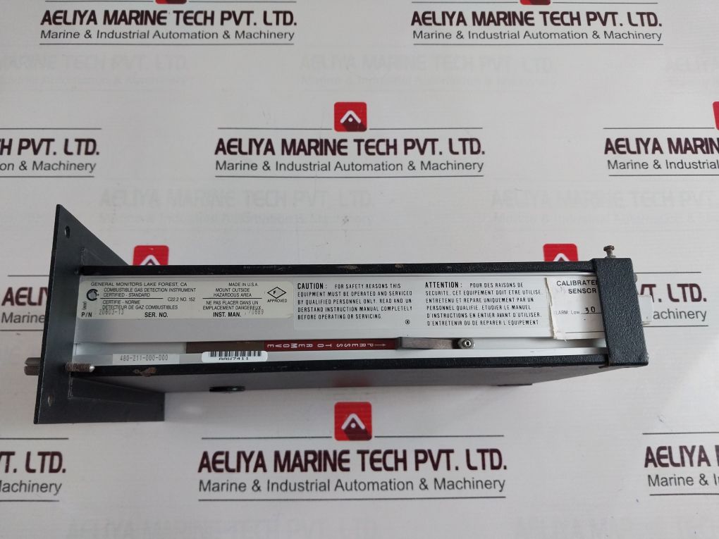 General Monitors 20603-13 480 Combustible Gas Monitor 480-211-000-000