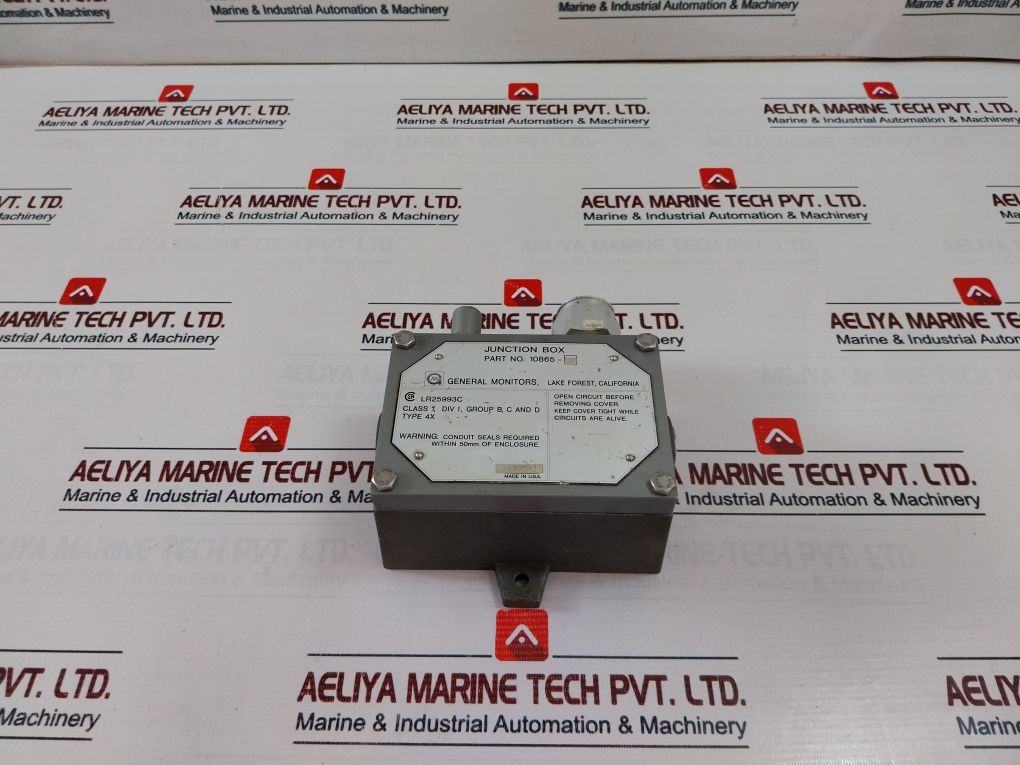 General Monitors Lr25993C Junction Box 10865-1