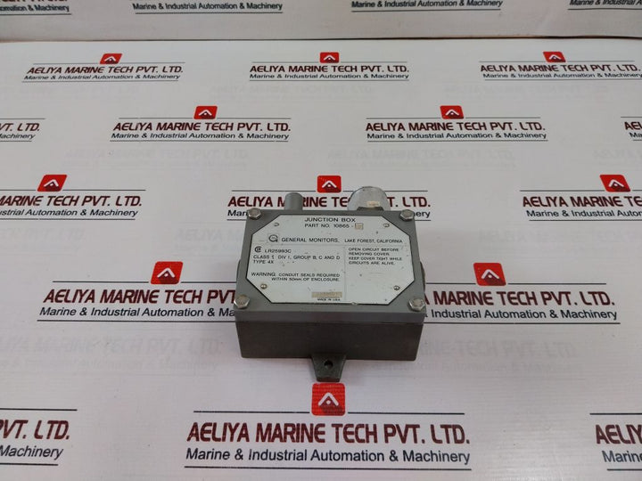 General Monitors Lr25993C Junction Box 10865-1
