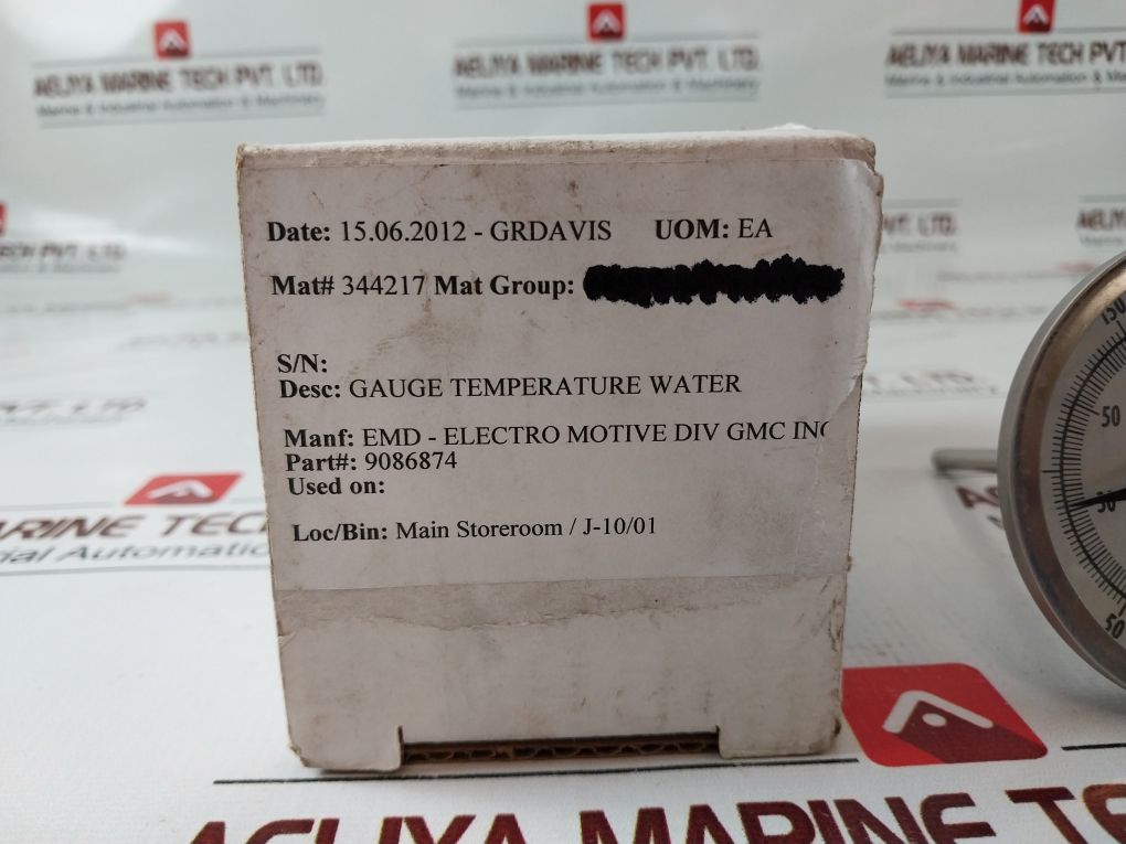 General Motors 9086874 Water Temperature Gauge