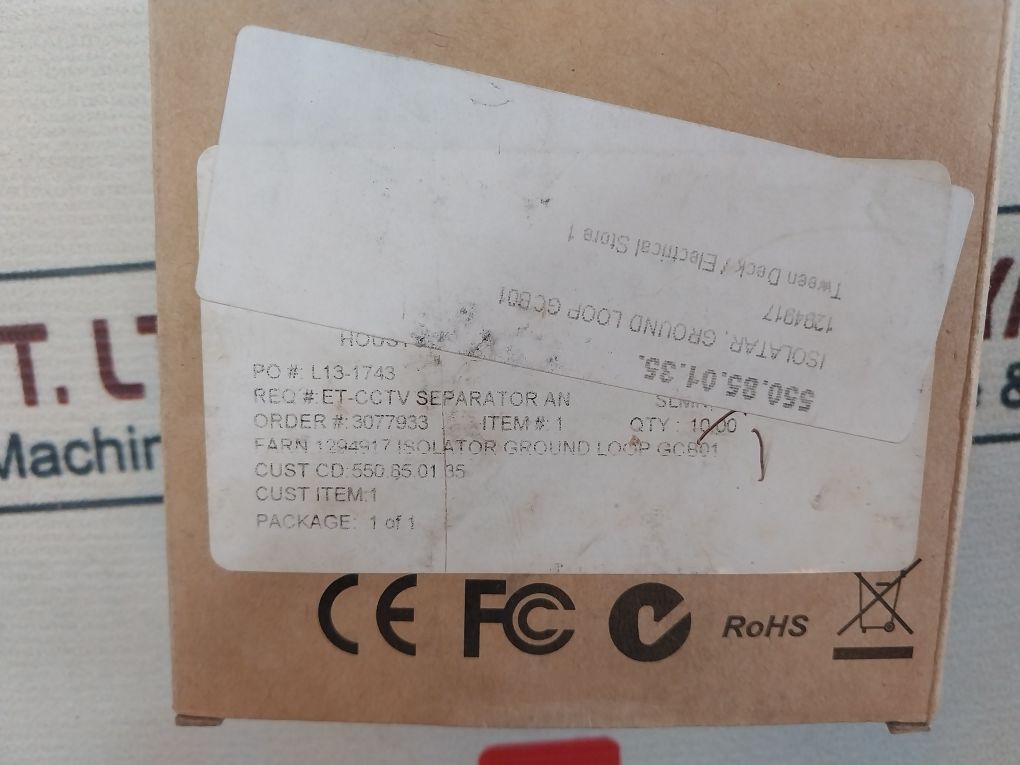 Genie Gcb01 Video Ground Loop Isolator 1294917