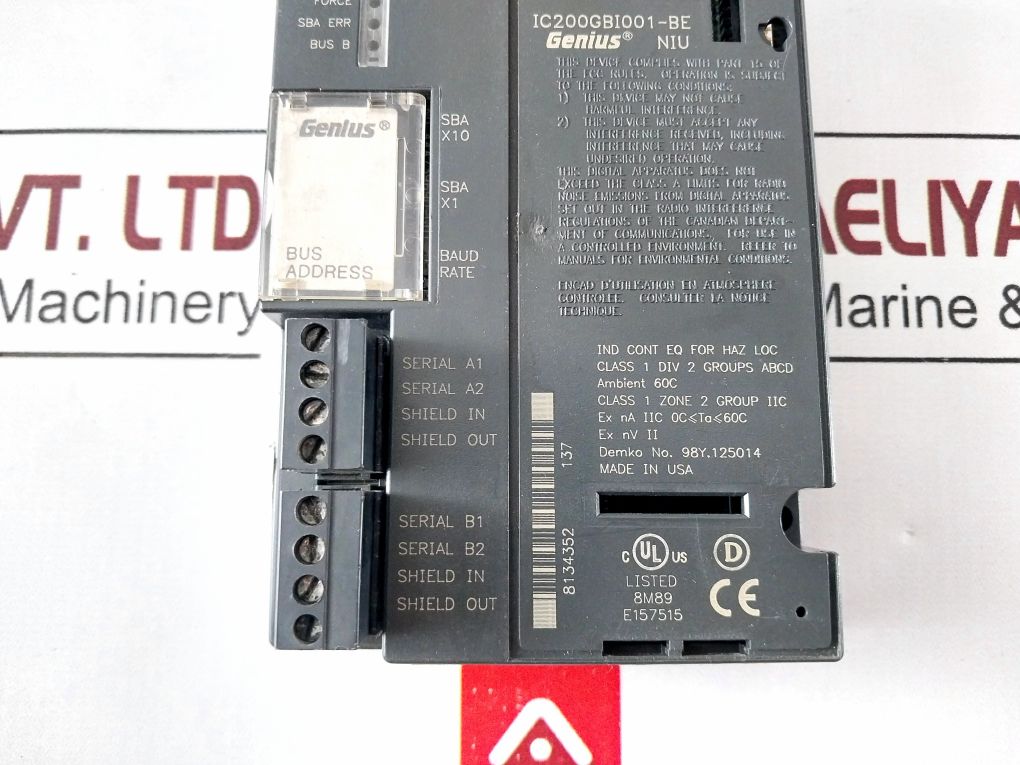 Genius Ic200Gbi001-be Power Supply Module