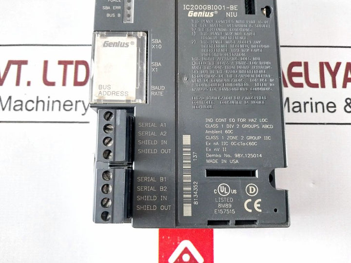Genius Ic200Gbi001-be Power Supply Module