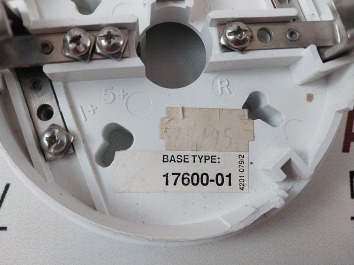 Gent 17630-01 Ionisation Smoke/Heat Detector With 17600-01 Base