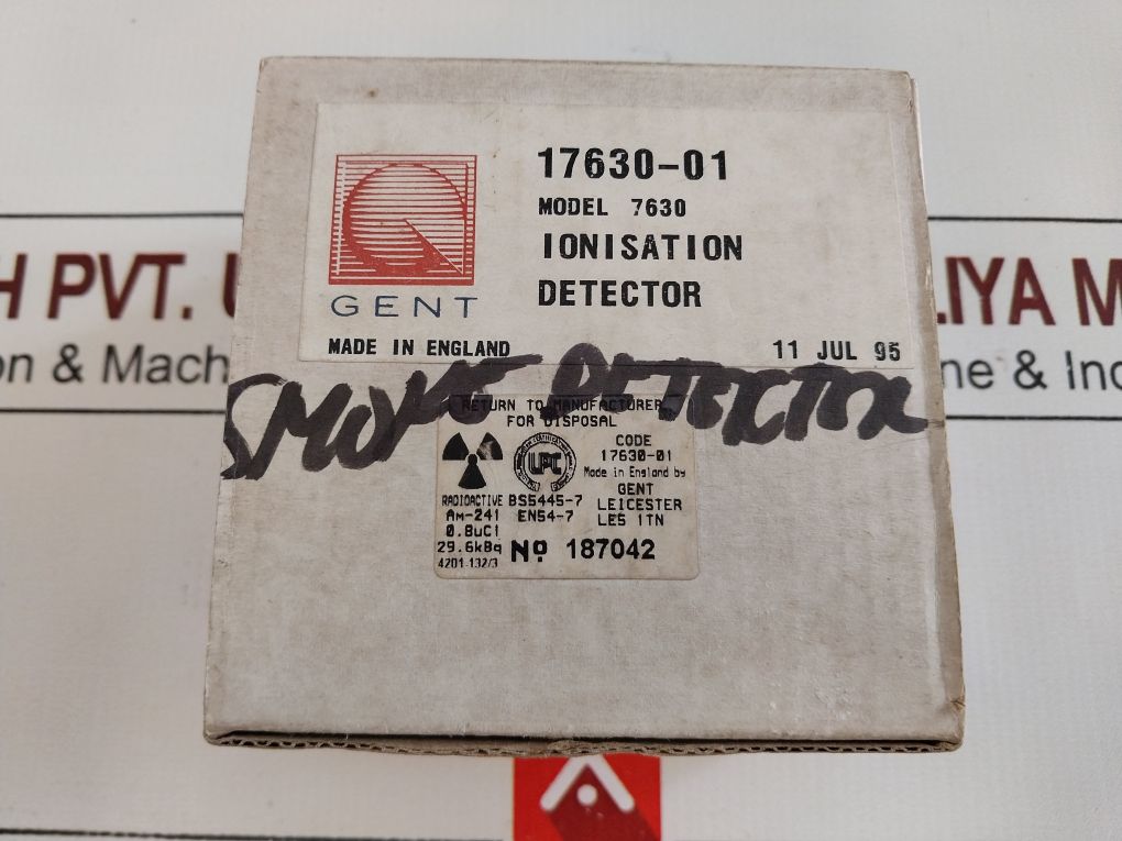 Gent 17630-01 Ionisation Smoke Detector