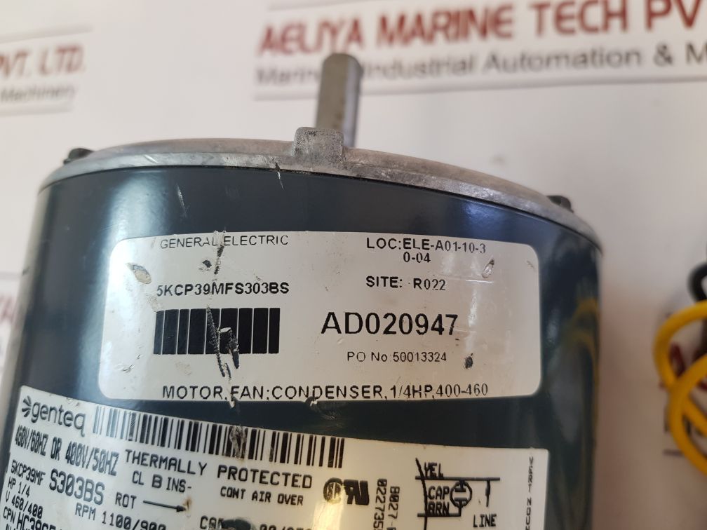 General Electric 5Kcp39Mfs303Bs Condenser Fan Motor