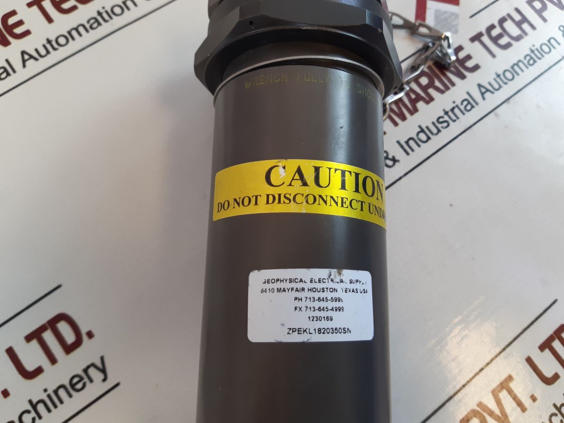 Geophysical Zpekl 1820350Sn Connector Plug
