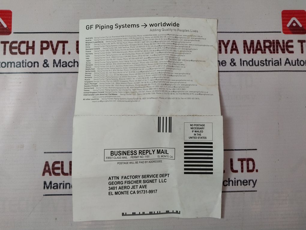 Georg Fischer Signet 3-8512-p0