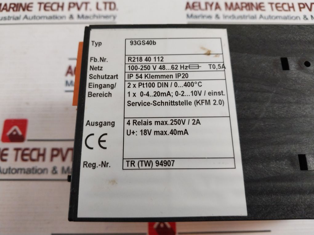 Gesab 93Gs40B Digital Temperature Control Unit