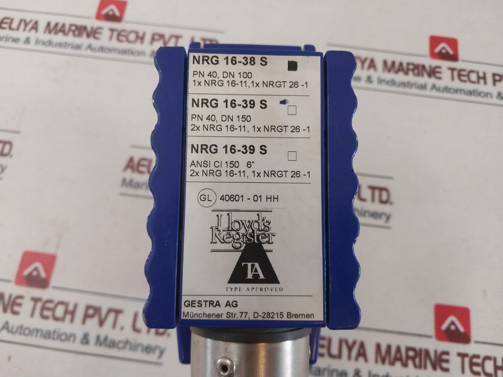Gestra Nrgt 26-1 Boiler Level Transmitter Nrg 16-11 Pn40