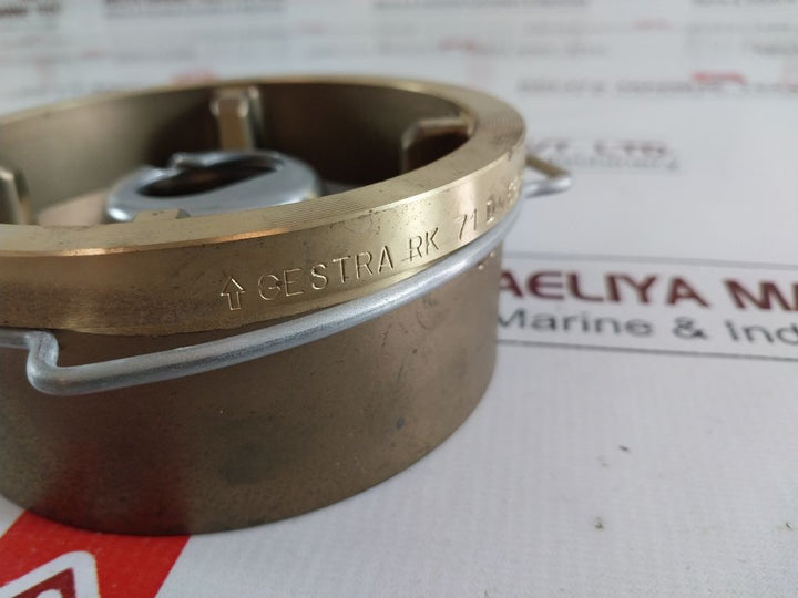 Gestra Rk 71,Dn 65 Hd Valve Pn16Cw617N