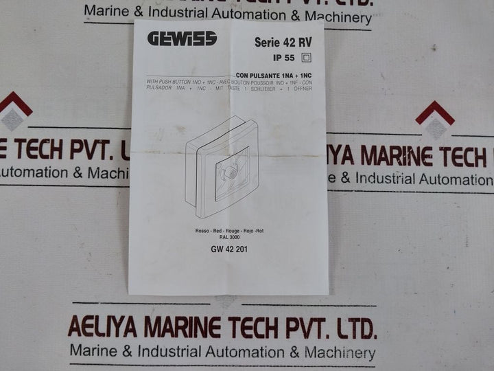 Gewiss Gw 42 201 Watertight Enclosure