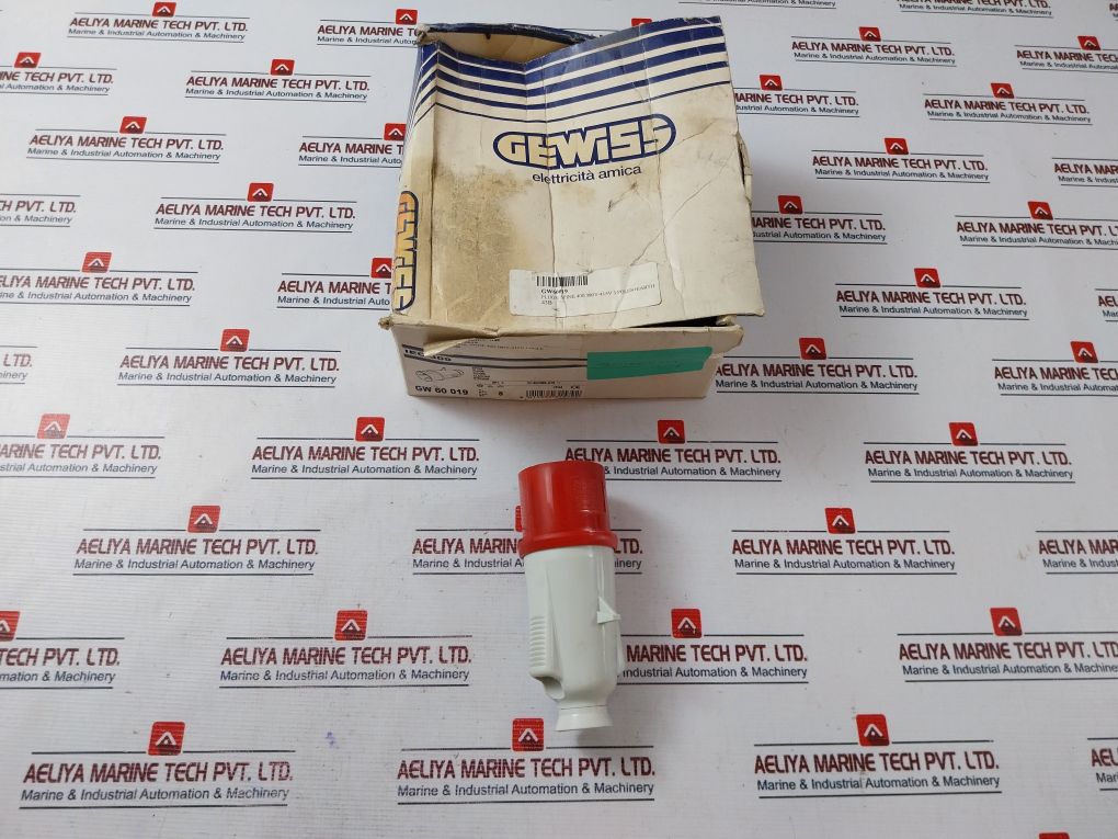 Gewiss Gw 60 019 Plug Spine 400 380V-415V 3 Poles+Earth 43B