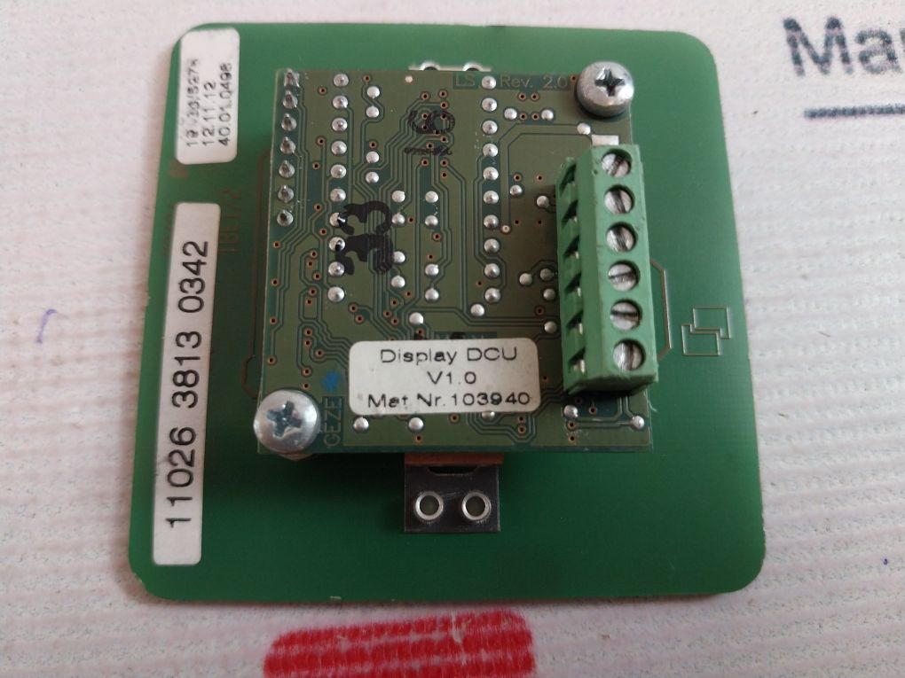 Geze 73464 Display Dcu