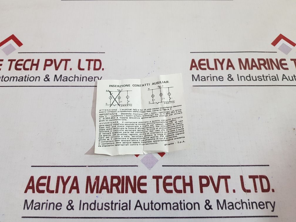 Ghisalba 718520 Auxiliary Contact Block