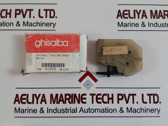 Ghisalba Ed-11 Auxiliary Contact Block