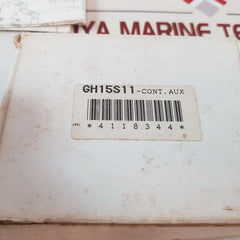 Ghisalba Gh15S11 Auxiliary Contact
