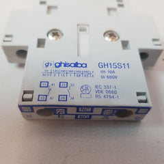 Ghisalba Gh15S11 Auxiliary Contact
