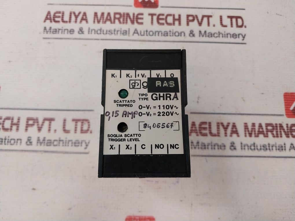 Ghisalba Ghra Control Relay