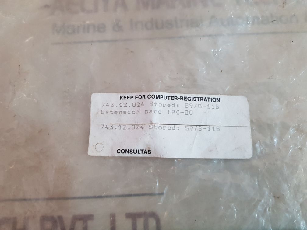 Ghisalba Tpc-00 Extension Card